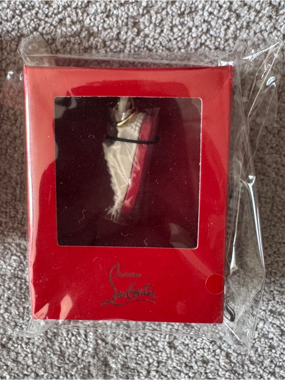 Christian Louboutin Gift Set: Charm, Mini Lavande Fetiche Perfume, Gift Box - Picture 2 of 9